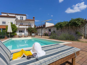 Holiday house with private pool and balcony